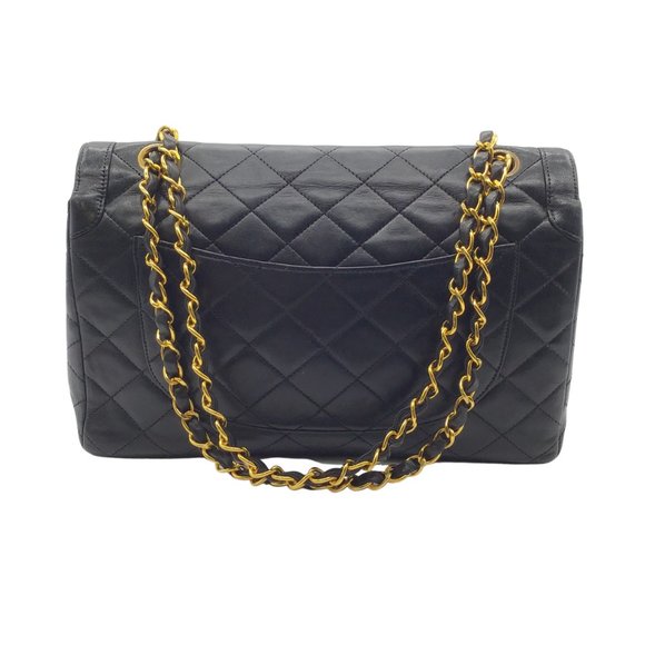 Chanel Diana Double Black Quilted Leather Shoulder Bag - Picture 3 of 8
